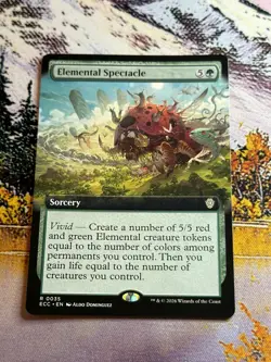 Elemental Spectacle Mtg Lorwyn Eclipsed R 0035 - Image 2