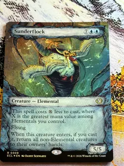 Sunderflock - Foil - Showcase Lorwyn Eclipsed MTG - Image 3
