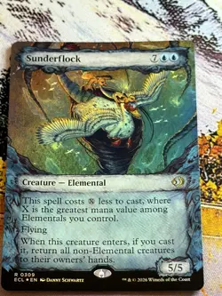 Sunderflock - Foil - Showcase Lorwyn Eclipsed MTG - Image 4