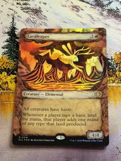 Lavaleaper (Showcase) R Foil Lorwyn Eclipsed 318 NM - Image 1