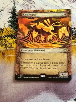 Lavaleaper (Showcase) R Foil Lorwyn Eclipsed 318 NM - Image 4