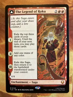 MTG The Legend of Roku Avatar: The Last Airbender Red Mythic Near-Mint!! - Image 1