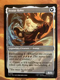 MTG The Legend of Roku Avatar: The Last Airbender Red Mythic Near-Mint!! - Image 2