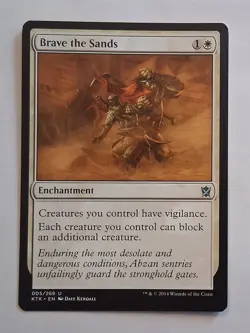Magic MTG - Brave the Sands - Khans of Tarkir - NM - Image 1