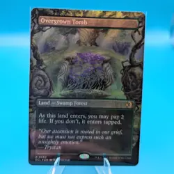 Overgrown Tomb (Borderless Foil) Rare MTG Lorwyn Eclipsed - Image 2