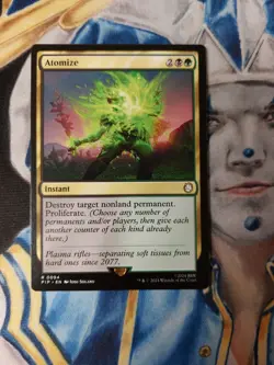 Atomize MTG Universes Beyond: Fallout Multi-Color Rare Instant Near-Mint x1 - Image 1