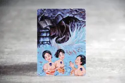 Dark Sento Ritual IV MTG Satirical Altered Art - Image 1