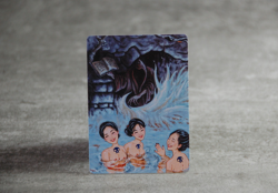 Dark Sento Ritual IV MTG Satirical Altered Art - Image 5