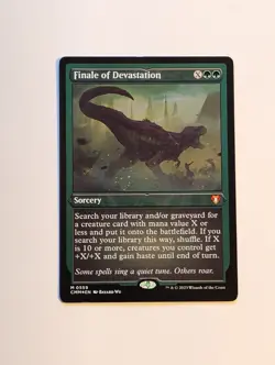 Magic: The Gathering Sorcery Finale of Devastation Foil Etched - Image 1
