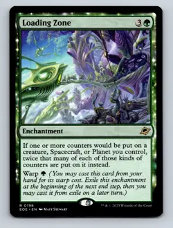 MTG Edge of Eternities Magic: The Gathering Loading Zone 0196 NM - Image 1
