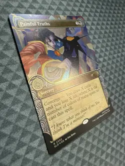 MTG Painful Truths #2302 Rainbow Foil Rare Secret Lair Drop Series (SLD) - Image 2