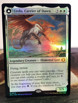 Eirdu, Carrier of Dawn - Lorwyn Eclipsed - Foil - MTG - IN HAND - NM - Image 1