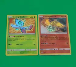 Pokemon Mint Condition Sealed Shining Ho-oh SM70 & Shining Celebi SM79 Gradeable - Image 1