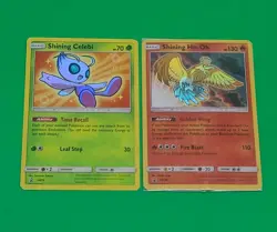 Pokemon Mint Condition Sealed Shining Ho-oh SM70 & Shining Celebi SM79 Gradeable - Image 2
