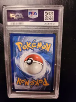 Giovanni's Charisma #204 Pokemon Card Scarlet and Violet. PSA 9 - Image 3