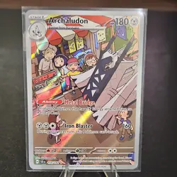 Pokemon Card TCG - Archaludon 155/142 Illustration Rare Stellar Crown Near Mint - Image 1