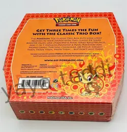 Pokemon TCG 2009 Diamond & Pearl - Classic Trio Box (Chimchar) - Factory Sealed - Image 3