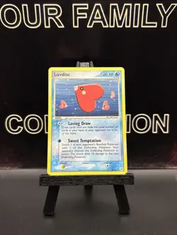 Luvdisc 40/101 EX Hidden Legends Regular Uncommon Pokemon TCG 2004 NM - Image 1