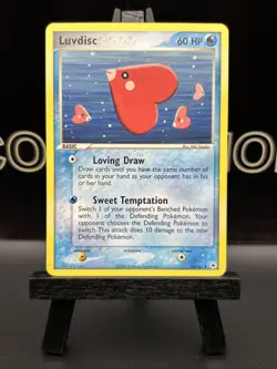 Luvdisc 40/101 EX Hidden Legends Regular Uncommon Pokemon TCG 2004 NM - Image 2