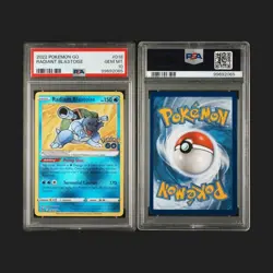 Radiant Blastoise #018/078 Pokemon GO Holo - PSA 10 Gem Mint - Image 3
