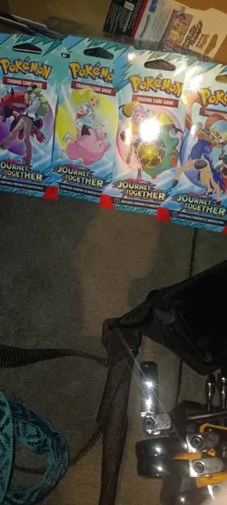 Pokemon TCG Scarlet & Violet Journey Together 10 Sealed Booster Packs - Image 3