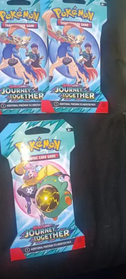 Pokemon TCG Scarlet & Violet Journey Together 10 Sealed Booster Packs - Image 5