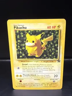 Pokemon TCG Pikachu Wizards Black Star Promos Rare Pokemon BI - Image 1