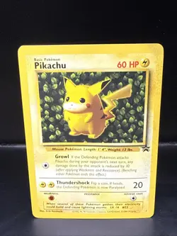 Pokemon TCG Pikachu Wizards Black Star Promos Rare Pokemon BI - Image 3