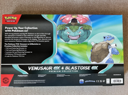 Pokemon TCG Venusaur ex & Blastoise ex Premium Collection Boxes Sealed Lot of 3 - Image 3