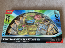 Pokemon TCG Venusaur ex & Blastoise ex Premium Collection Boxes Sealed Lot of 3 - Image 4