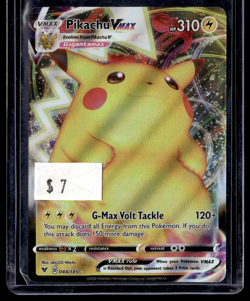 Pikachu VMAX (044/185) Ultra Rare | Pokemon SWSH Vivid Voltage | Near Mint - Image 1