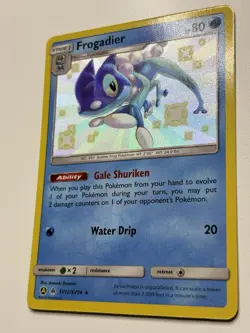 Frogadier SV12/SV94 Pokemon Hidden Fates: Shiny Vault Shiny Holo Rare NM - Image 3