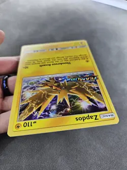 Pokemon TCG Zapdos STAFF Stamped Prerelease Promo SM159 Lost Team Up- NM - Image 4