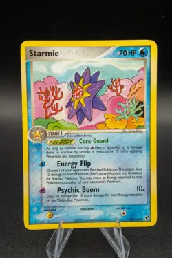 Pokemon TCG Starmie EX Deoxys 48/107 Regular Uncommon - LP Light Play Condition - Image 1