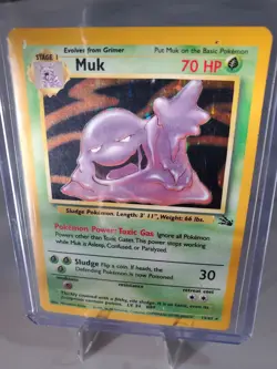 Muk 13/62 Fossil Holo MP Pokemon TCG - Image 5