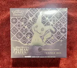Paldean Fates Pokemon Center Elite Trainer Box (Exclusive) ETB SEALED - Image 1