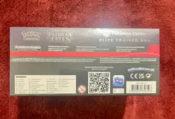 Paldean Fates Pokemon Center Elite Trainer Box (Exclusive) ETB SEALED - Image 4