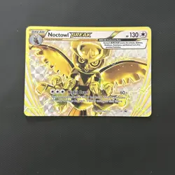 Pokemon TCG Noctowl BREAK XY136/211 XY Black Star Promos Holo HP/DMG - Image 1