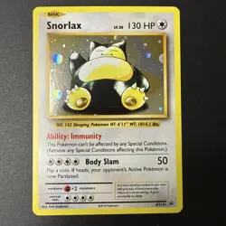 Pokemon TCG Snorlax - XY179 XY Promos #XY179 (2016) Promo Holo LP - Image 1