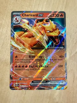 Pokemon TCG - Scarlet & Violet 151 Charizard Ex 006/165 Double Rare NM/M - Image 1