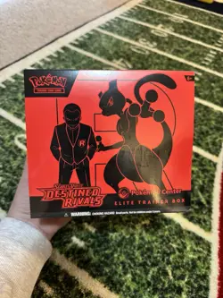 Pokemon Destined Rivals Pokemon Center Exclusive ETB Factory Sealed W/ Case - Image 3