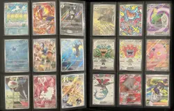 Pokemon Near Complete Twilight Masquerade Master Set w/ Binder & Promos NM/Mint - Image 1