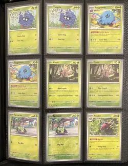 Pokemon Near Complete Twilight Masquerade Master Set w/ Binder & Promos NM/Mint - Image 3