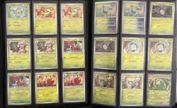 Pokemon Near Complete Twilight Masquerade Master Set w/ Binder & Promos NM/Mint - Image 5