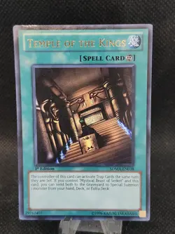 Temple of the Kings (SDMA-EN038) 1st Edition - Ultra Rare - Light Play - Image 1