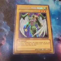 Yugioh Elemental Hero Avian Secret Rare EHC1-EN001 NM - Image 1