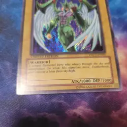 Yugioh Elemental Hero Avian Secret Rare EHC1-EN001 NM - Image 4