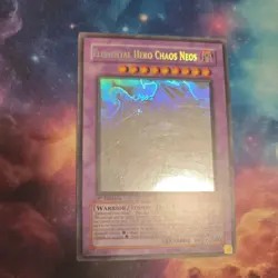 Elemental Hero Chaos Neos (Ghost) 1st Ed - LP - GLAS-EN036 YuGiOh - Image 1