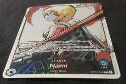 One Piece CCG Nami Alternate Art OP03-040 NM Leader English One Piece TCG - Image 3