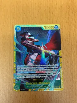 Dracule Mihawk - OP14-119 SEC - THE AZURE SEA'S SEVEN - One Piece TCG English - Image 1